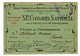 Carte Du XI ème Congrès National Mutualité Française De Mars 1913 Montpellier Hérault Delmas Antonin De Pezenas - Montpellier