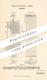 Original Patent - Friedrich Breyer , Wien , 1895 , Asbestfilter | Asbest - Filter | Wasserfilter | Filtern !!! - Historische Dokumente