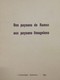 Envoi - Marcel Laurent - Des Paysans De Ramuz Aux Paysans Limagniens - Auvergne Littéraire - Dédicace- 1966 - - Livres Dédicacés