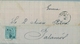 1873 , SEVILLA - PALAMÓS ( GERONA ) , CARTA CIRCULADA , LLEGADA AL DORSO - Lettres & Documents