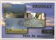 URUGUAY, PAIS DE ENCUENTRO, MULTI VISTA. MINISTERIO DE TURISMO. FRANQUEO MECANICO CIRCULADO 1999 A BSAS - BLEUP - Uruguay