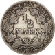 Monnaie, GERMANY - EMPIRE, 1/2 Mark, 1906, Berlin, TB+, Argent, KM:17 - 1/2 Mark