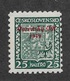 Slovakia 1939, 25h Overprinted Scott # 5,VF Mint Hinged OG,See Pics ! (MB-9) - Unused Stamps