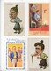 HUMOR : Lot De 12 Cartes  -  12 Cards - Humour