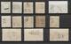 Timbre De FRANCE . LOT DE 13 TIMBRES PERFORES. PERFINS - Other & Unclassified