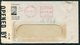 1941 USA Prudential Gibraltar Newark NJ Franking Machine / Meter Mark, Double Censor Cover. Germany - Covers & Documents