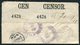 1918 USA Registered Censor Cover New York - Copenhagen Denmark - Covers & Documents