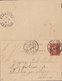 France Postal Stationery Ganzsache (315) 10c. Semeuse Carte-Lettre FRANCHEVAL Ardennes 1913 ATTIGNEY Ardennes (2 Scans) - Kartenbriefe