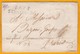 1814 - Marque Postale P67P  STRASBOURG, Alsace Sur Enveloppe Pliée Vers Paris - Port Payé - Cad Arrivée - 1801-1848: Précurseurs XIX