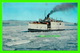 SHIP, BATEAU - " CITÉ DE QUÉBEC " TRAVERSIER ENTRE QUÉBEC ET LÉVIS DANS LA GLACE - CIRCULÉE EN 1984 - EMILE KIROUAC - - Ferries