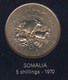 FAO 5 Scellini Schilings 1970 Somalia Democratic Republic - Somalia