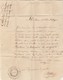 Lettre De Commissariat De GRASSE ( Cachet ) Var 27/6/1835 PP Port Payé Pour Maire D' Avignon Vaucluse - 1801-1848: Precursori XIX