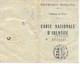 Carte Identité Joseph Emile SETTBON Né En 1905 En TUNISIE Délivrée Le 03 Décembre 1959 à PARIS - Historical Documents