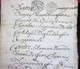 MOULINS 1752 PARCHEMIN TIMBRÉ-DAME MARGUERITE BOUERY CONTRE-SYLVAINE-VILLE D'ARUZ-CHEVALIER SEIGNEUR --ADJUDICATION - Manuscrits