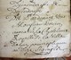 MOULINS 1752 PARCHEMIN TIMBRÉ-DAME MARGUERITE BOUERY CONTRE-SYLVAINE-VILLE D'ARUZ-CHEVALIER SEIGNEUR --ADJUDICATION - Manuscrits