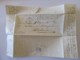 Lettre Auch Vers Château De Bellegarde (Gers) - Chiffre-Taxe 1 Décime Et Manuscrit - 1844 - 1801-1848: Précurseurs XIX