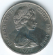 Cook Islands - 1977 - Elizabeth II - 20 Cents - KM14 - Cook