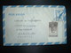 LETTRE Par Avion Pour FRANCE TP ROOSEVELT 12c + AVION 36c OBL. (1956) + ETIQUETTE URUGUAY - Uruguay