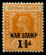 1919 Cayman Islands "War Stamp" - Cayman Islands