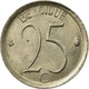 Monnaie, Belgique, 25 Centimes, 1973, Bruxelles, TB+, Copper-nickel, KM:153.1 - 25 Centimes