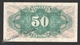 Banknote Spain -  50 Cents – Year 1937 – Women In Center, Spanish Republic - Condition VF - Pick 93 - 1-2 Pesetas