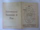 Pieghevole Con Mappa "PISA" Ente Provinciale Del Turismo, 1956 - Topographical Maps