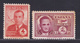 ESPAGNE AERIENS N°  231 & 232 ** MNH Neufs Sans Charnière, Rousseurs (L1245) Héros De L'aviation - 1945-46 - Neufs