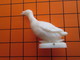 319b Figurine Publicitaire Années 50/60 OISEAU OIE CANARD ? Ronde-bosse , Plastique Dur Couleur Ivoire - Birds - Ducks