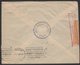 GUERRE D'ESPAGNE (Spanish War) Enveloppe Affrt Mixte à 3 Timbres + Vignette "POR LA PATRIA" Oblt VIGO +Sensure > LYON - Lettres & Documents