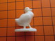 319b Figurine Publicitaire Années 50/60 OISEAU CANE CANARD , Ronde-bosse , Plastique Dur Couleur Ivoire - Vogels