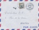 Taxe 0,50 Gerbe Sur Lettre De Saint-Denis-de-la-Réunion - 1859-1959 Storia Postale