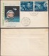 Exile FDC, Liberty For Romania. American Astrounaut John Glenn. Cape Cañaveral - Madrid 10 May 1962. - Lettres & Documents