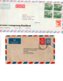 Delcampe - Monde - 67 Affranchissements Sur Lettres, Cartes -voir état - Lots & Kiloware (mixtures) - Max. 999 Stamps