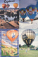 Delcampe - Joli Lot De 94 Cp Dont 3 Photos-thematique Uniquement Sur Les Montgolfieres / Ballons-certaines En Tirage Tres Limitées - Montgolfières
