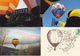 Delcampe - Joli Lot De 94 Cp Dont 3 Photos-thematique Uniquement Sur Les Montgolfieres / Ballons-certaines En Tirage Tres Limitées - Montgolfières