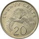 Monnaie, Singapour, 20 Cents, 2009, Singapore Mint, TB+, Copper-nickel, KM:101 - Singapour