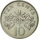 Monnaie, Singapour, 10 Cents, 2007, Singapore Mint, TTB+, Copper-nickel, KM:100 - Singapour