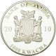 Monnaie, Zambie, 1000 Kwacha, 2010, British Royal Mint, FDC, Argent - Zambia