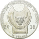 Monnaie, CONGO, DEMOCRATIC REPUBLIC, 10 Francs, 2010, SPL, Silver Plated Copper - Congo (République Démocratique 1998)