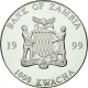 Monnaie, Zambie, 1000 Kwacha, 1999, British Royal Mint, FDC, Silver Plated - Zambia