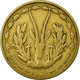 Monnaie, West African States, 25 Francs, 1971, TB+, Aluminum-Bronze, KM:5 - Costa De Marfil