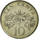 Monnaie, Singapour, 10 Cents, 2009, Singapore Mint, TTB, Copper-nickel, KM:100 - Singapore