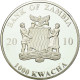 Monnaie, Zambie, 1000 Kwacha, 2010, British Royal Mint, FDC, Argent, KM:203 - Zambie