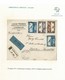 LUXEMBOURG BELGIUM COMBINATION COVER AIR 1937 GERMANY BERLIN - Covers & Documents
