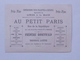 CHROMO AU PETIT PARIS Expo Universelle 1889: LA TOUR EIFFEL - ROSENWALD Rue De La République à TROYES - Autres & Non Classés