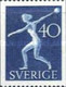 MH STAMPS Sweden - The National Athletic League  -1953 - Unused Stamps