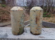 WWII LOT 2x German Stockmine M43 Beton Concrete Mine (Neutralisé) - Armas De Colección
