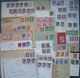 France Lot Vrac Blasons Divers 190 Plis, Dont 130 Blason De Paris, 85 Grs TP Lavé Et  Fragments  Pour étude - - Vrac (max 999 Timbres)