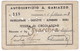 TESSERA - ABBONAMENTO TRASPORTO -  TICKET  - ANNO  1943 - - Europe