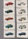 FIAT Jeu De Cartes Représentant Les 21 Modèles De Chez Fiat, Anciens Modèles Voitures Fiat,complet - Voitures